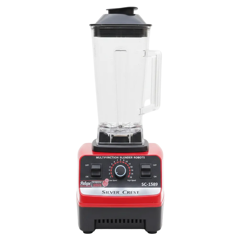 Silver Crest blender on a white background